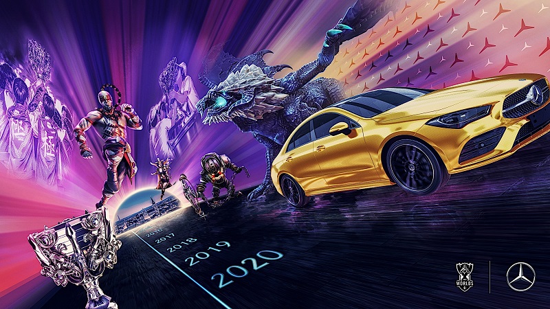 Partnership Mercedes-Benz with Riot Games