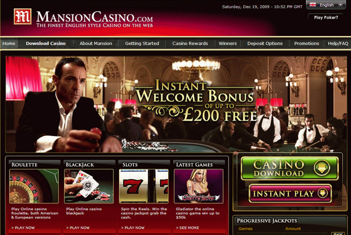 Mansion Casino Review