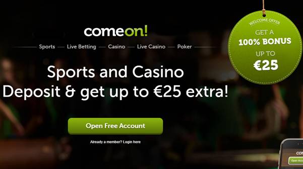 ComeOn Casino Bonus Review