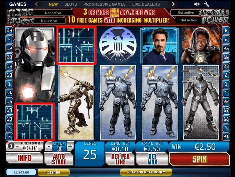Iron Man 2 Slot Review Welcome to the Marvel Universe